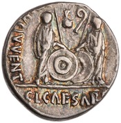 reverse of Augustus RIC I² 207