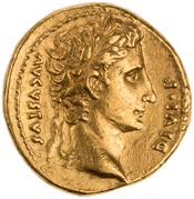 obverse of Augustus RIC I² 196