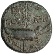 reverse of Augustus RIC I² 161