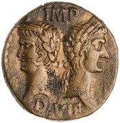 obverse of Augustus RIC I² 158