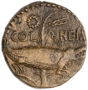 reverse of Augustus RIC I² 158