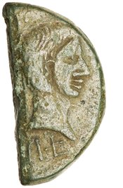 obverse of Augustus RIC I² 155