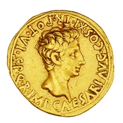obverse of Augustus RIC I² 131