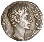 obverse of Augustus RIC I² 95