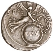 reverse of Augustus RIC I² 95