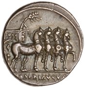 reverse of Augustus RIC I² 96