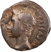 obverse of Augustus RIC I² 86B
