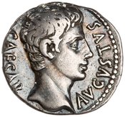 obverse of Augustus RIC I² 79A