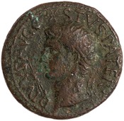 obverse of Tiberius RIC I² 72