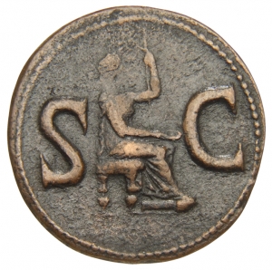 reverse of Tiberius RIC I² 73
