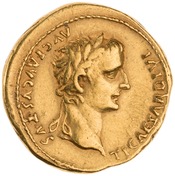 obverse of Tiberius RIC I² 3