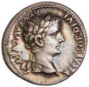 obverse of Tiberius RIC I² 4