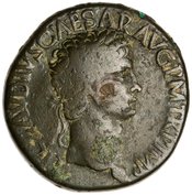 obverse of Claudius RIC I² 99