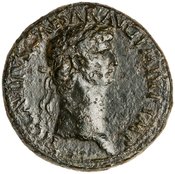 obverse of Claudius RIC I² 96