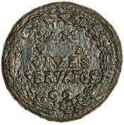 reverse of Claudius RIC I² 96