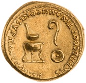 reverse of Claudius RIC I² 76