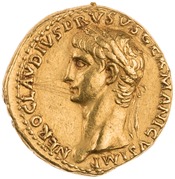 obverse of Claudius RIC I² 71