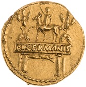 reverse of Claudius RIC I² 71