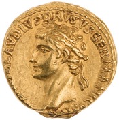 obverse of Claudius RIC I² 69