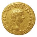 obverse of Claudius RIC I² 36