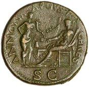 reverse of Nero RIC I² 569