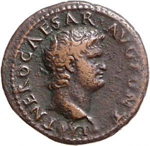 obverse of Nero RIC I² 560