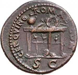 reverse of Nero RIC I² 560