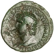 obverse of Nero RIC I² 531