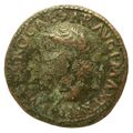 obverse of Nero RIC I² 528