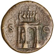 reverse of Nero RIC I² 500
