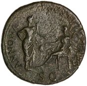 reverse of Nero RIC I² 494