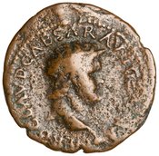 obverse of Nero RIC I² 484