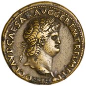 obverse of Nero RIC I² 442