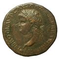 obverse of Nero RIC I² 435