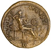 reverse of Nero RIC I² 406