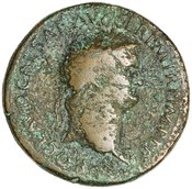 obverse of Nero RIC I² 396