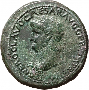 obverse of Nero RIC I² 388