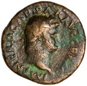 obverse of Nero RIC I² 349