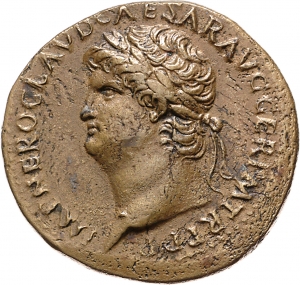 obverse of Nero RIC I² 332