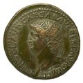 obverse of Nero RIC I² 297