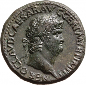 obverse of Nero RIC I² 292