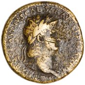 obverse of Nero RIC I² 281