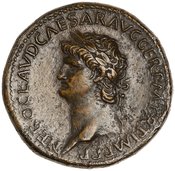 obverse of Nero RIC I² 274