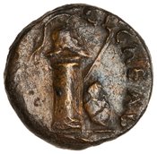 obverse of Nero RIC I² 251