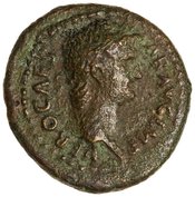 obverse of Nero RIC I² 234