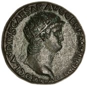 obverse of Nero RIC I² 193