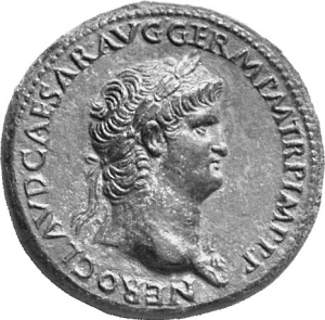 obverse of Nero RIC I² 159