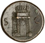 reverse of Nero RIC I² 148