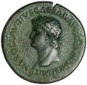 obverse of Nero RIC I² 108