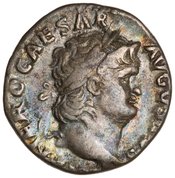 obverse of Nero RIC I² 64